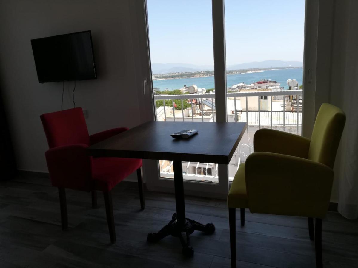 Cicek Apart Otel Дидим Экстерьер фото